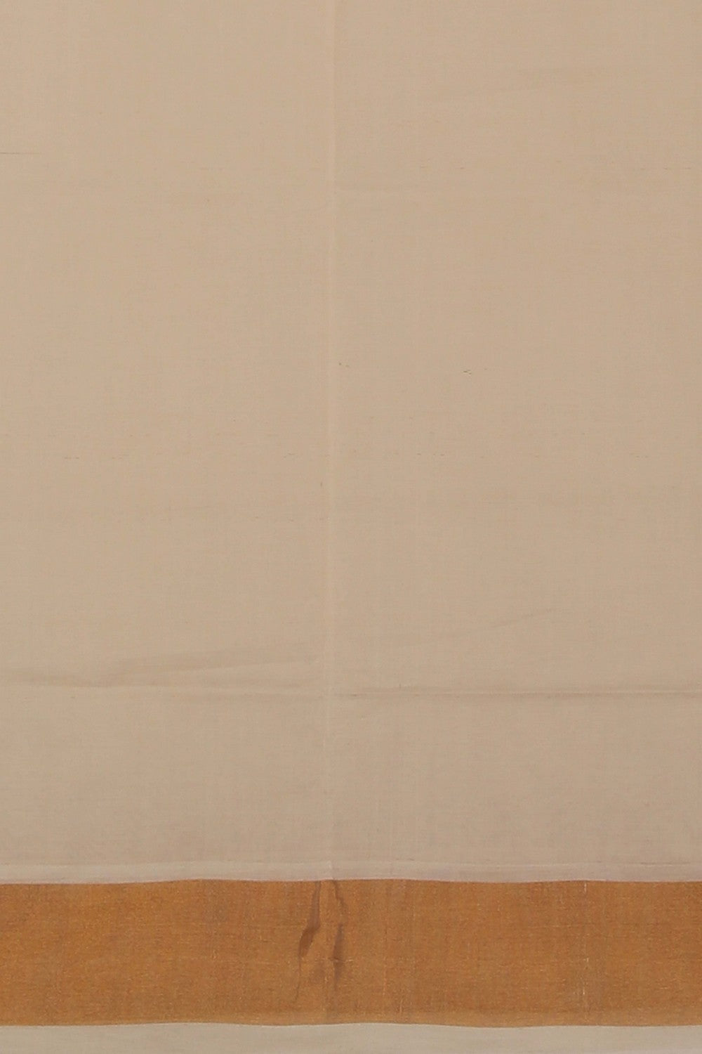 Image of Uppada Cotton Off-White Saree